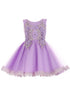 Cinderella Couture Baby Girls Lilac 3D Floral Lace Hem Flower Girl Dress 6-24M - SophiasStyle.com